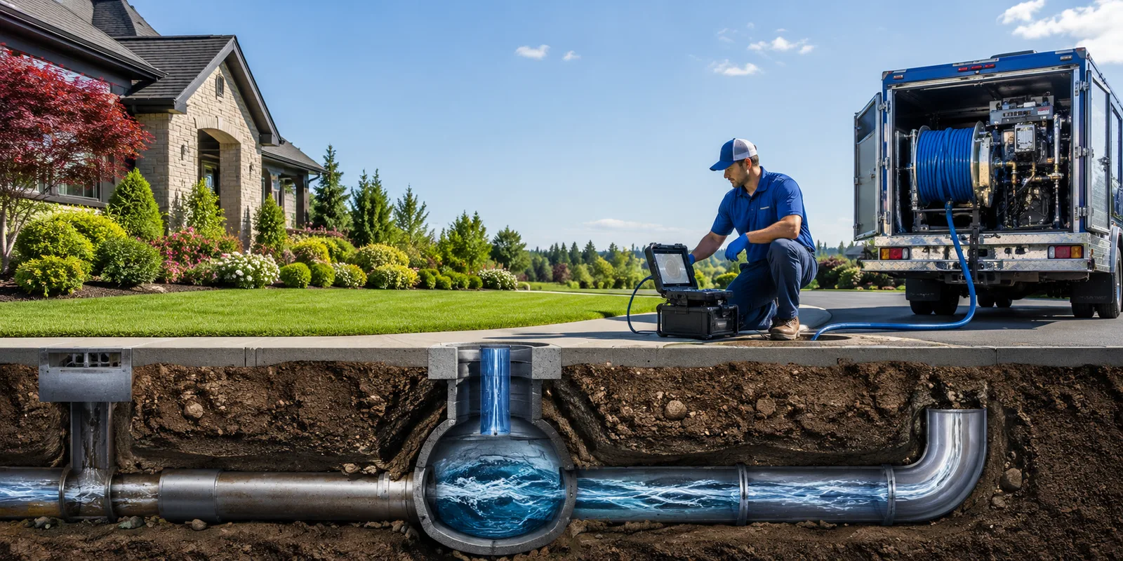 Drainage restoration information for Peck, MI